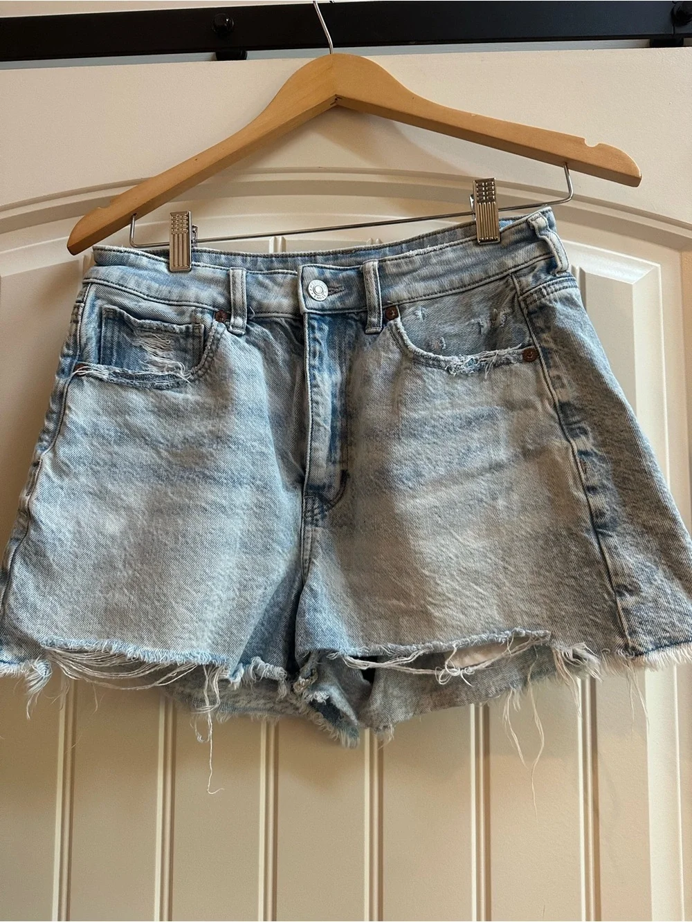 American Eagle Mom Short Size 6 Kirious Crop Top Small 2pc